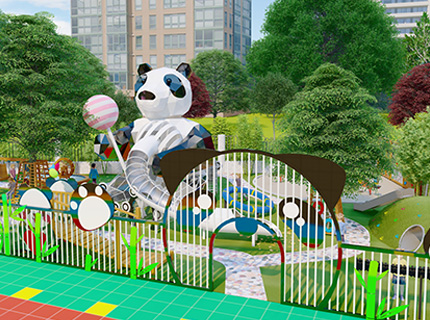 熊猫主题儿童乐园